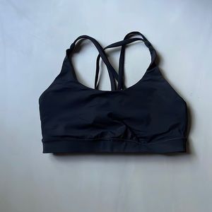 lululemon Energy Bra Black Size 8